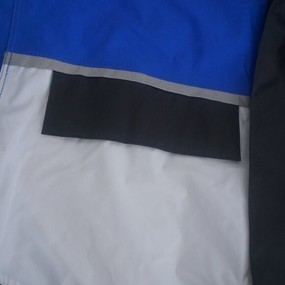 VTG '80S Tourmaster Riding Apparel Blue Black Biker Nylon Waterproof Jacket XS - Picture 9 of 11